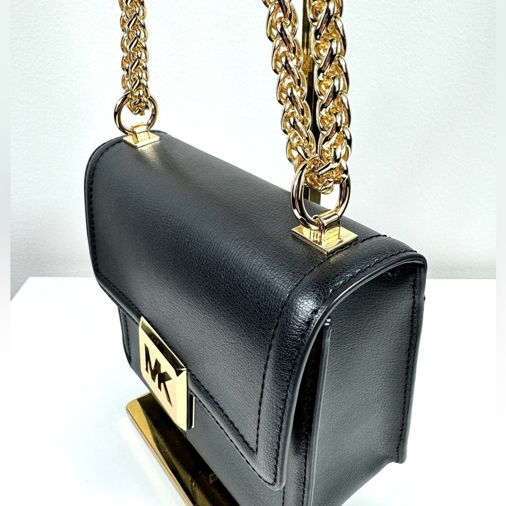 MICHAEL KORS Handbag Leather Shoulder Crossbody Bag Chain - Picture 6 of 15